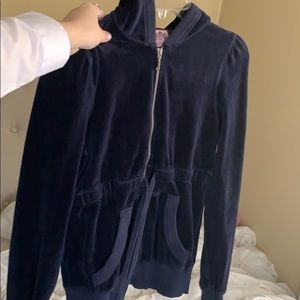 Navy blue juicy couture jacket